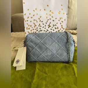 Tory Burch Denim Crossbody Bag